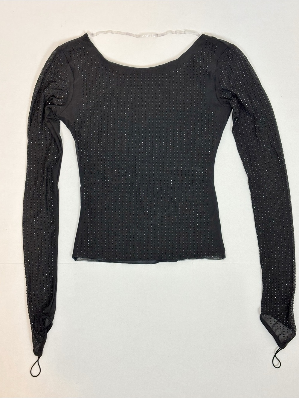 OW Collection Mesha Blouse in Black Glitter Size XS - Picture 3 of 10